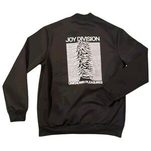 BNWOT Joy Division "Unknown Pleasures" Black Full-Zip Jacket, Size L